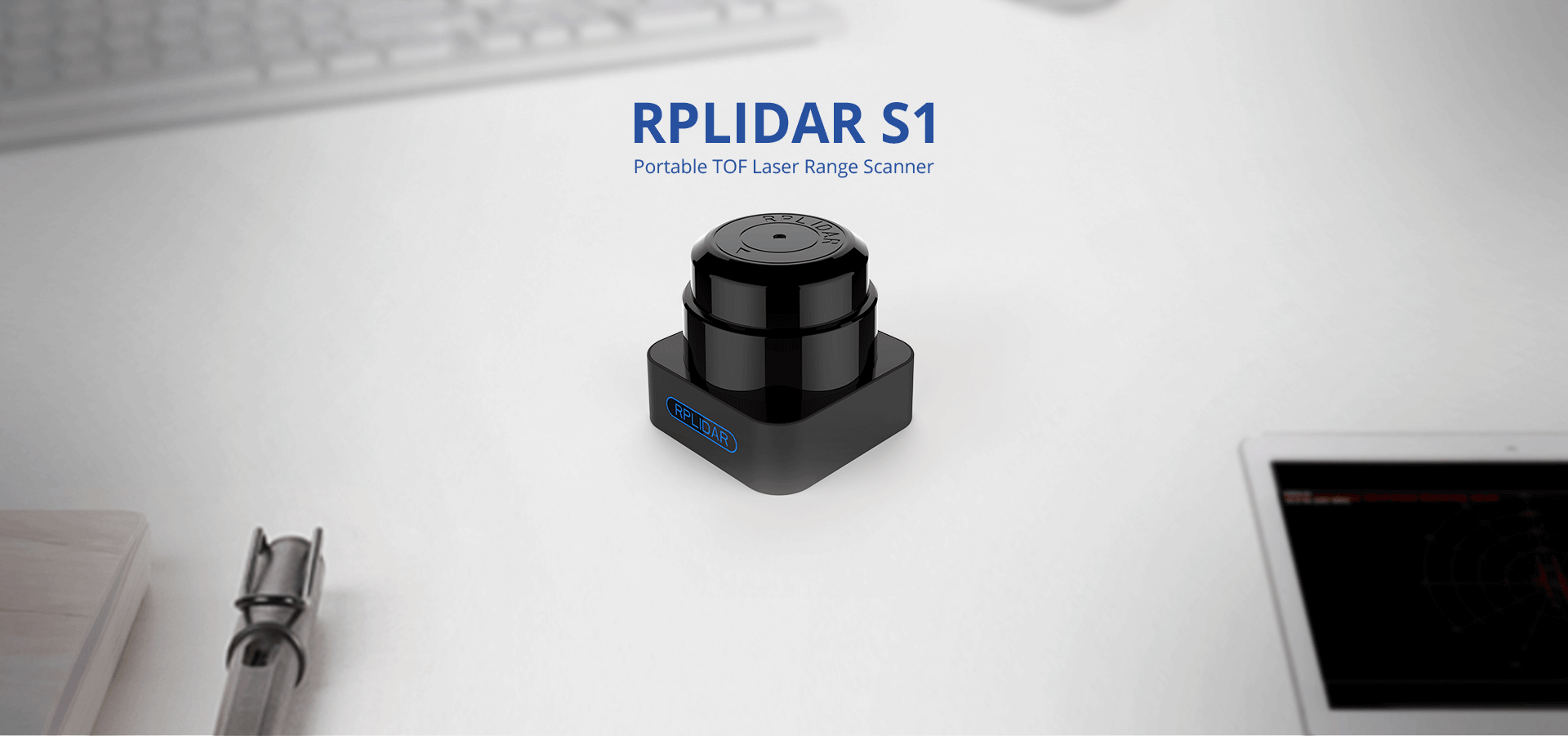 RPLIDAR S1 - 360 Degree Portable ToF Laser Range Scanner (40m)